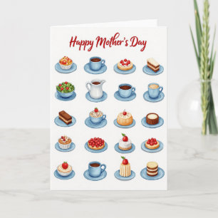 Dulces regalos del Día de la Madre tarjeta
