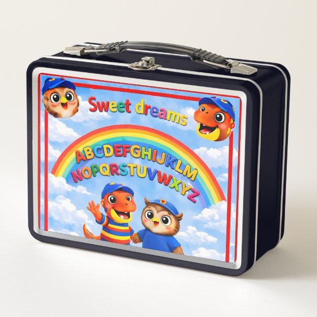 Dulces sueños, caja para el almuerzo arcoíris de B (Anverso)