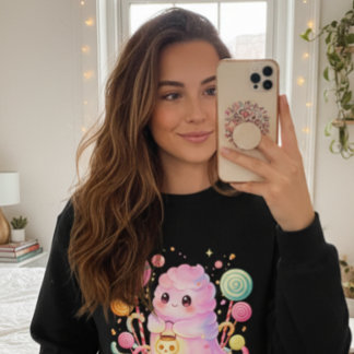 Dulces tan dulces como sudadera BOO