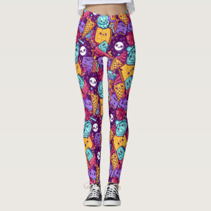Dulces tratamientos Leggings