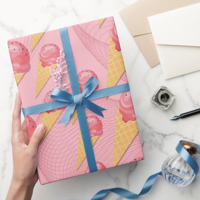 Dulces Tratamientos Papel de envolver crema de hie (Regalar)