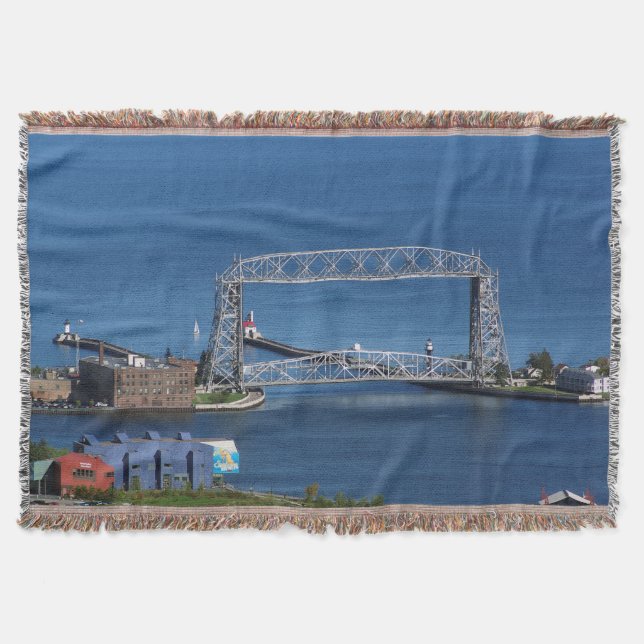 Duluth Aerial Lift Bridge arroja manta (Anverso)