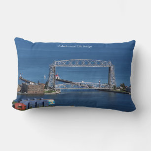 Duluth Aerial Lift Bridge lumbar almohada
