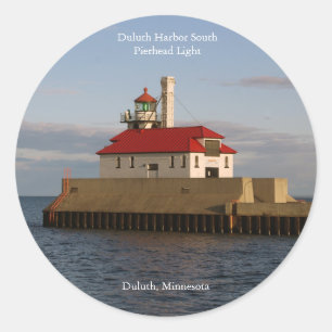 Duluth Harbour South Pierhead Light pegatina