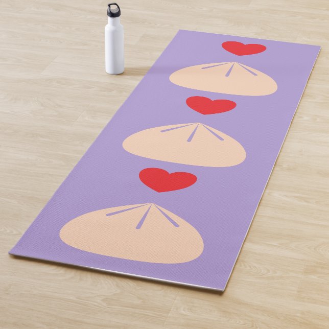 Dumping Love Ube Yoga Mat (In situ)