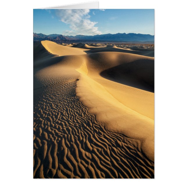 Dunas de arena en Death Valley, CA (Frente)