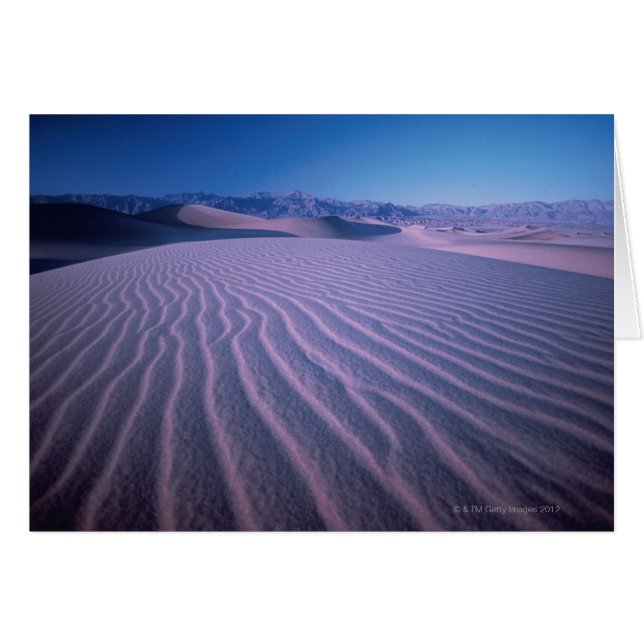 Dunas de arena en el desierto (Anverso (Horizontal))