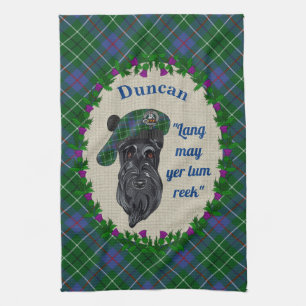 Duncan Scottie Dog Kitchen Toalla