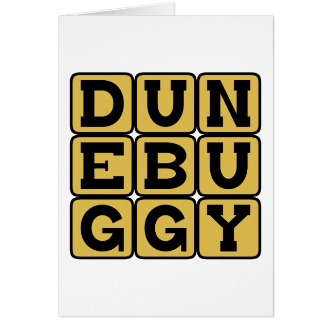 Dune Buggy, transporte de playa (Frente)