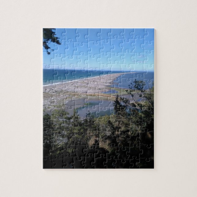 Dungeness Spit, rompecabezas de WA (Vertical)