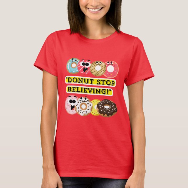 Dunot Stop Believing - no cita camiseta (Anverso)