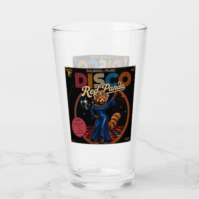 Dúo de Panda Rojo Disco (Anverso)