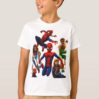 "Dúo dinámico: Camiseta de Araña y Amigo Asombroso