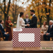 Duo marrón y taupe a cuadros con dirección propia