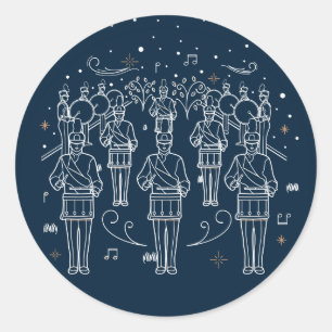 DUODÉCIMO DÍA DE NAVIDAD / Pegatinas de Navidad