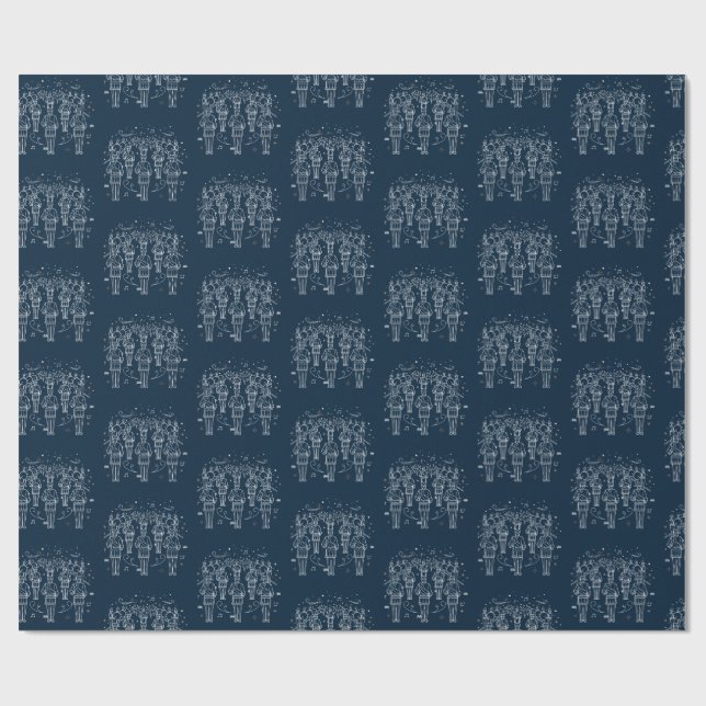 Duodécimo día de Navidades envolver papel (Superficie plana)