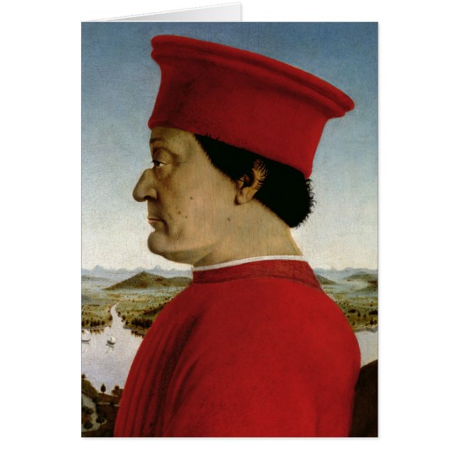 Duque de Federigo DA Montefeltro de Urbino, c.1465 (Frente)