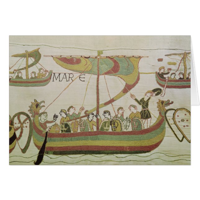 Duque Guillermo de Normandía cruza el mar (Anverso (Horizontal))