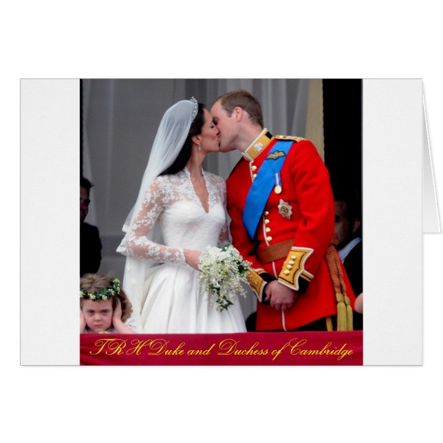 Duque y duquesa del Boda Real de Cambridge (Anverso (Horizontal))