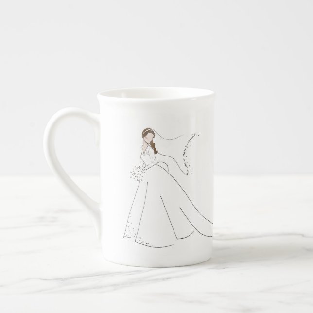 Duquesa de la taza real de la boda de Cambridge (Izquierda)