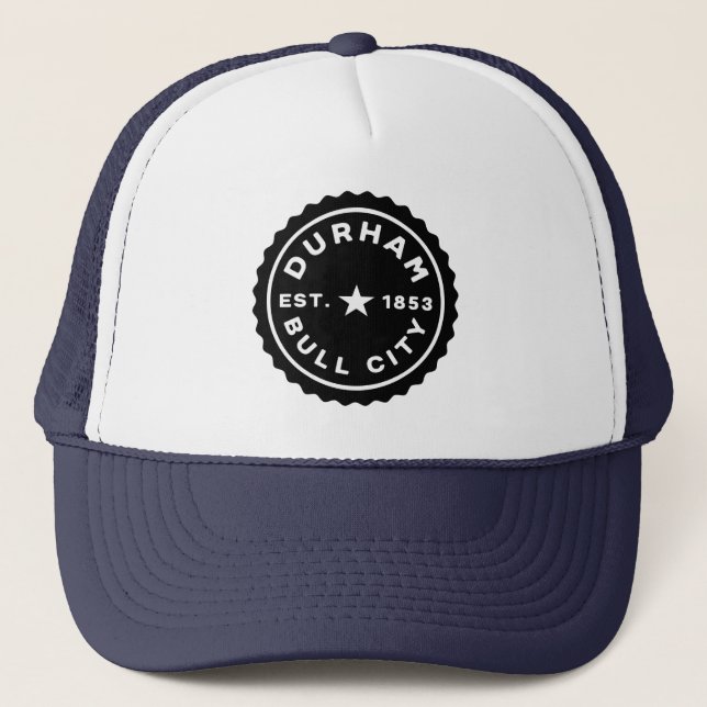 Durham Bull City Round Seal Gorra (Anverso)