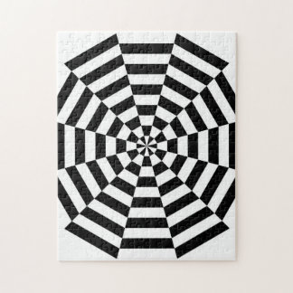 Duro rompecabezas de ilusión óptica