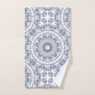Duste Blue Floral Blanca Mandala