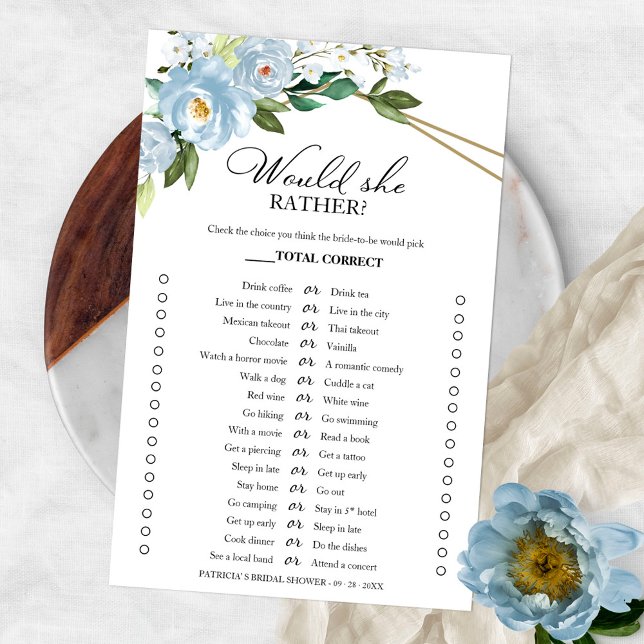 Duste Blue Floral Prefiere Jugar Al Volante (Subido por el creador)