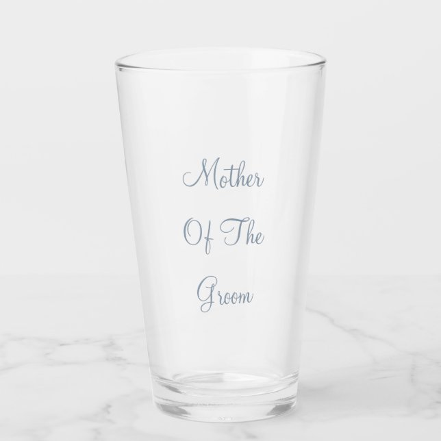 Duste Madre Azul Del Boda Groom Favor Del Regalo (Anverso)