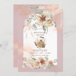 Duste Rosa Floral Pampas Grass Boho BRIDAL SHOWER