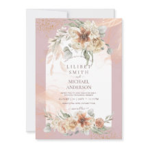 Duste Rosa Floral Pampas Grass REHEARSAL DINNER