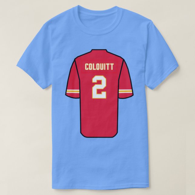 Dustin Colquitt Jersey (Diseño del anverso)