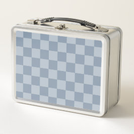 Dusty Blue Checkerboard