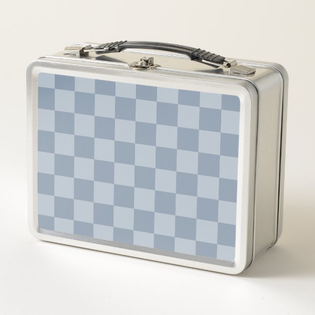 Dusty Blue Checkerboard (Anverso)