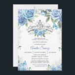 Dusty Blue Chica Mexicana Mis XV Invitaciones Anos<br><div class="desc">Dusty Blue Chica Mexicana Mis XV Invitaciones AnosMis Quince Anos,  15 cumpleaños, </div>