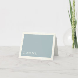 Dusty Blue Gracias Tarjeta V1