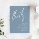 Dusty Blue Minimalista 30.ª invitación a los cumpl<br><div class="desc">*** Por favor introduzca H011 en la búsqueda de la tienda para encontrar todos los elementos coincidentes *** O visite nuestra colección Minimalista Dusty Blue. *** Este diseño de alta calidad es fácil de personalizar para que coincida con tus colores, estilos y temas bodas. Para una mayor personalización, haga clic...</div>