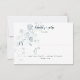 Dusty Blue & Sage Green Eucalyptus Botánico RSVP