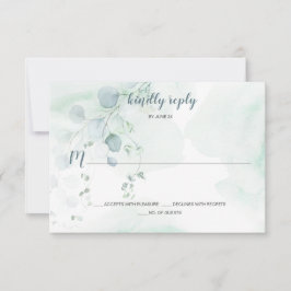 Dusty Blue & Sage Green Eucalyptus Botánico RSVP