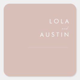 Dusty Boho | SELLOS PARA SOBRES ROSAS BODAS