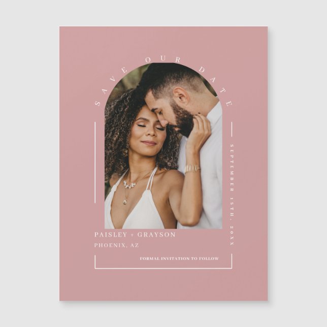 Dusty Foto De Arco Rosa Ahorra Nuestra Tarjeta Mag (Anverso)