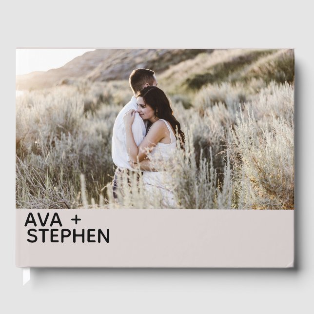 Dusty libro de invitados de Boda de fotografía min (Anverso)