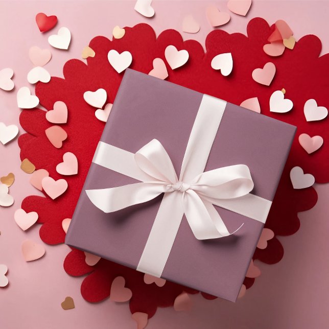 Dusty Mauve - Rollo de papel envuelto rosado (Subido por el creador)