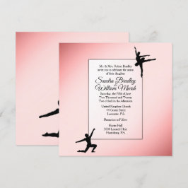 Dusty Rosa bailarinas de ballet Invitación a la bo