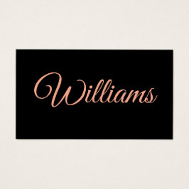 Dusty Rosa nueva tarjeta de cierre de dirección