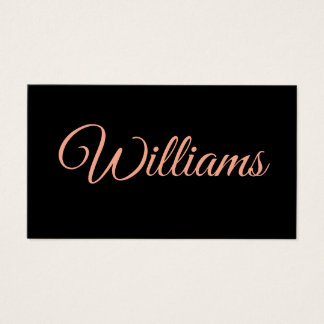 Dusty Rosa nueva tarjeta de cierre de dirección