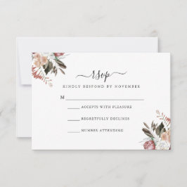 Dusty Rosa RSVP Flyer