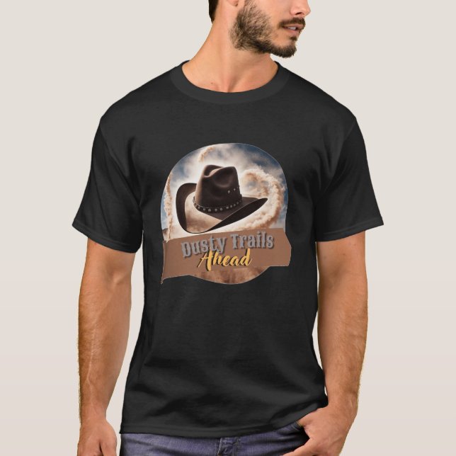 Dusty Trail Adventure - Camiseta gráfica Gorra de  (Anverso)