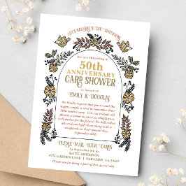 Duvada de Tarjetas para Bodas de Oro por 50 Aniver