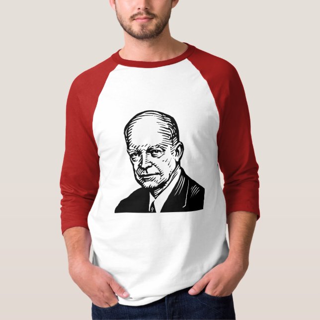 Dwight D. Eisenhower "34" camiseta (Anverso)